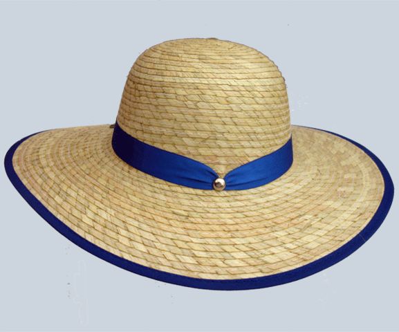 SOMBRERETA PARA DAMA $25 
Hermosa sombreta, material cinta de palma, delgada y ligera. Con banda de color y u una flor para resaltar la sombrereta. Colores: Variados.